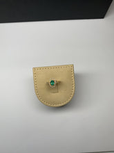 Load and play video in Gallery viewer, Beautiful Emerald Diamond 18k Platinum Ring by SR-Takat
