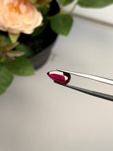 Load and play video in Gallery viewer, Natural Ruby No Heat Mozambique 2.77 cts Pear by SR-Takat
