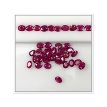 Load image into Gallery viewer, Natural Ruby Ovals by Takat Gem SR
