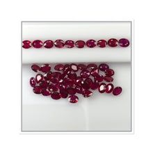 Load image into Gallery viewer, Natural Ruby Ovals by Takat Gem SR
